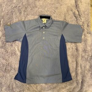 Waffle House Employee Uniform Polo Shirt Womens Ladies Medium Blue
